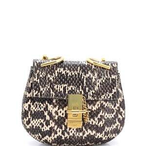 Chloe Drew Crossbody Bag Python Mini #188687C83B